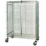 Slanted Shelf Cart - Mobile, 5 Shelves 24in x 48in x 63in redirect to product page